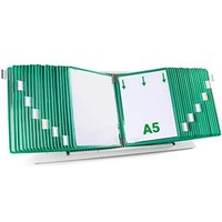 tarifold Sichttafelsystem 435405 DIN A5 grün mit 40 St. Sichttafeln tarifold Sichttafelsystem 435405 DIN A5 grün mit 40 St. Sichttafeln von Tarifold