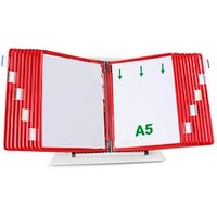 tarifold Sichttafelsystem 435203 DIN A5 rot mit 20 St. Sichttafeln tarifold Sichttafelsystem 435203 DIN A5 rot mit 20 St. Sichttafeln von Tarifold