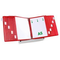 tarifold Sichttafelsystem 435303 DIN A5 rot mit 30 St. Sichttafeln tarifold Sichttafelsystem 435303 DIN A5 rot mit 30 St. Sichttafeln von Tarifold