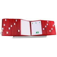 tarifold Sichttafelsystem 435603 DIN A5 rot mit 60 St. Sichttafeln tarifold Sichttafelsystem 435603 DIN A5 rot mit 60 St. Sichttafeln von Tarifold