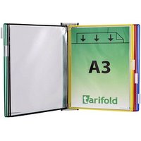 tarifold Wand-Sichttafelsystem 418109 DIN A3 farbsortiert mit 10 St. Sichttafeln tarifold Wand-Sichttafelsystem 418109 DIN A3 farbsortiert mit 10 St. Sichttafeln von Tarifold