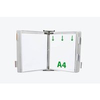 tarifold Wand-Sichttafelsystem 414102 DIN A4 weiß mit 10 St. Sichttafeln tarifold Wand-Sichttafelsystem 414102 DIN A4 weiß mit 10 St. Sichttafeln von Tarifold