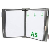 tarifold Wand-Sichttafelsystem 425100 DIN A5 grau mit 10 St. Sichttafeln tarifold Wand-Sichttafelsystem 425100 DIN A5 grau mit 10 St. Sichttafeln von Tarifold