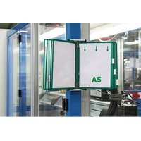 tarifold Wand-Sichttafelsystem 415105 DIN A5 grün mit 10 St. Sichttafeln tarifold Wand-Sichttafelsystem 415105 DIN A5 grün mit 10 St. Sichttafeln von Tarifold