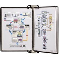 tarifold Wand-Sichttafelsystem PRO 920304 DIN A4 schwarz mit 5 St. Sichttafeln tarifold Wand-Sichttafelsystem PRO 920304 DIN A4 schwarz mit 5 St. Sichttafeln von Tarifold