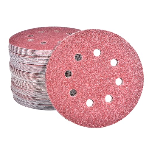 100 Stück exzenterschleifer schleifpapier 125mm klett, 8 Loch schleifscheiben 125mm Rund klett für Exzenterschleifer 100x 40 Körnung by Taspire 100 Stück exzenterschleifer schleifpapier 125mm klett, 8 Loch schleifscheiben 125mm Rund klett für Exzenterschleifer 100x 40 Körnung by Taspire von Taspire