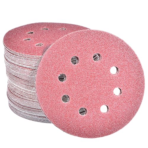 100 Stück exzenterschleifer schleifpapier 125mm klett, 8 Loch schleifscheiben 125mm Rund klett für Exzenterschleifer 100x 80 Körnung by Taspire 100 Stück exzenterschleifer schleifpapier 125mm klett, 8 Loch schleifscheiben 125mm Rund klett für Exzenterschleifer 100x 80 Körnung by Taspire von Taspire