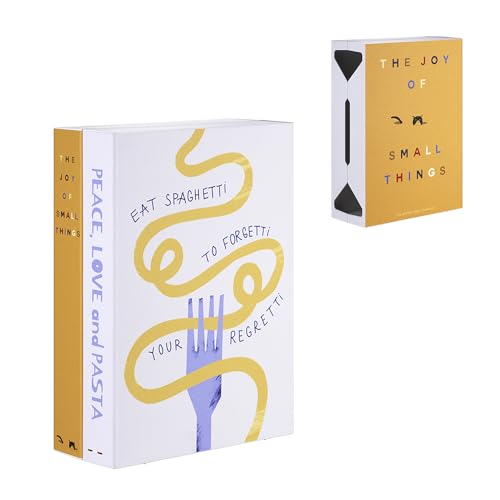 Dekorative Kabelmanagementbox in Buchform, erweiterbare Kabel-Organizer-Box mit Magnetverschluss für Zuhause und Büro (klein, gelb, Standard) von TastePick