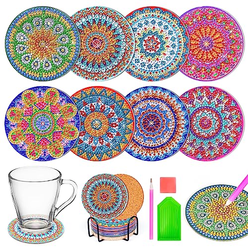 Tateangnik Mandala Diamond Painting Basteln für Kinder, Untersetzer Bastelset Mädchen 8 9 10 11 12 Jahre Kinder Teenager Mädchen Geburtstagsgeschenk für Mädchen Erwachsene Tateangnik Mandala Diamond Painting Basteln für Kinder, Untersetzer Bastelset Mädchen 8 9 10 11 12 Jahre Kinder Teenager Mädchen Geburtstagsgeschenk für Mädchen Erwachsene von Tateangnik