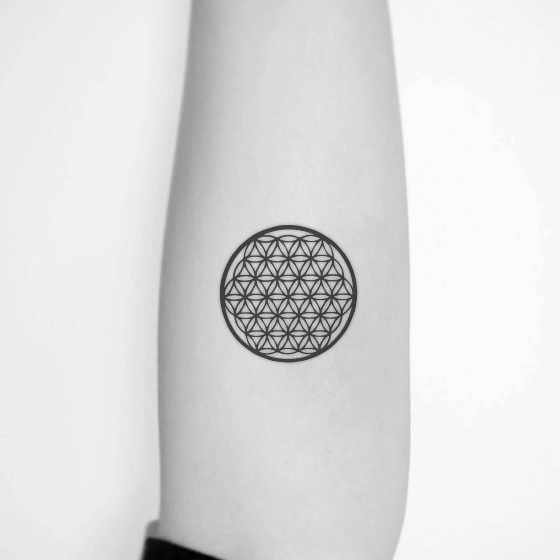 Blume Des Lebens Temporäres Tattoo | 3Er Set von Tatteco