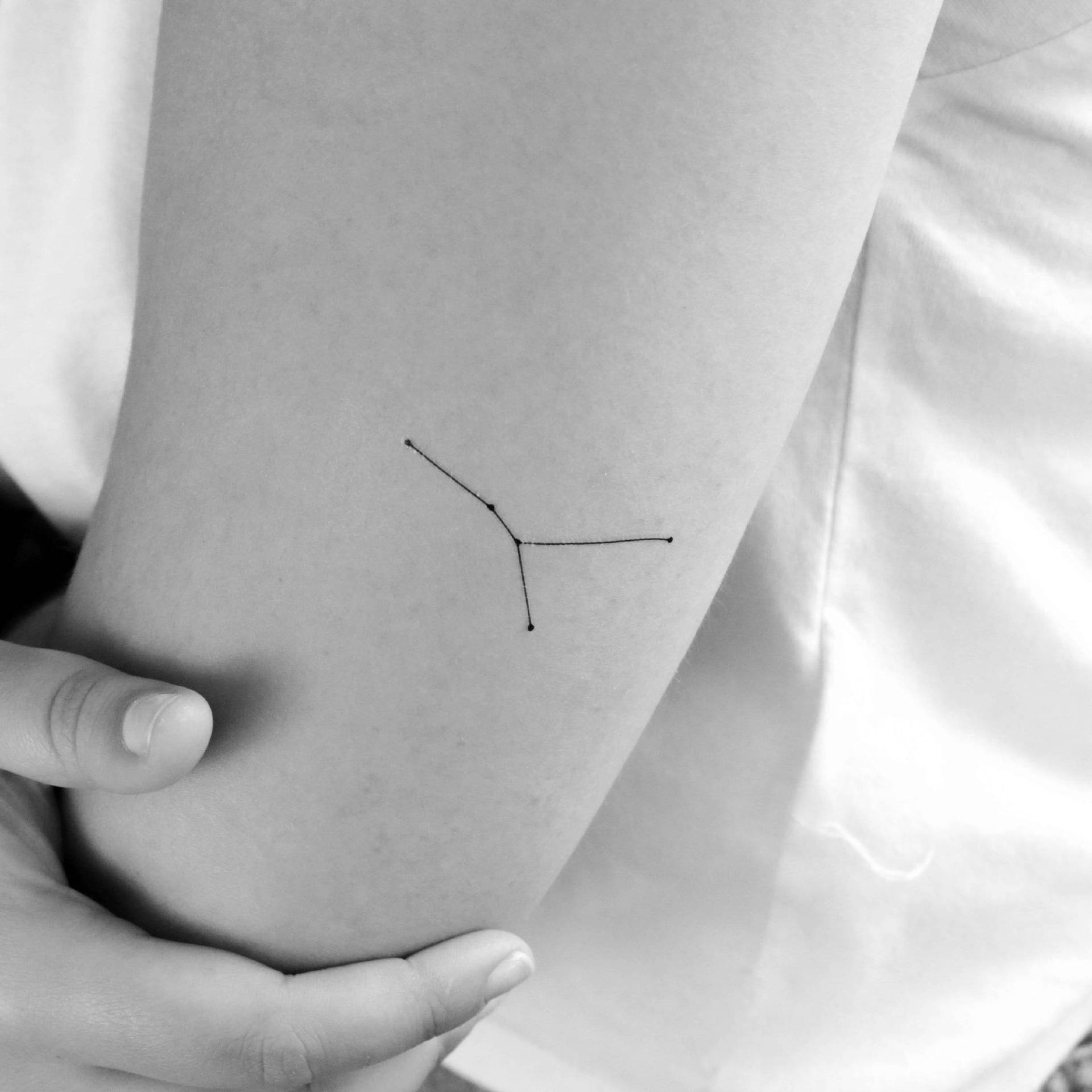 sternbild Krebs Temporäres Tattoo | 3Er Set von Tatteco