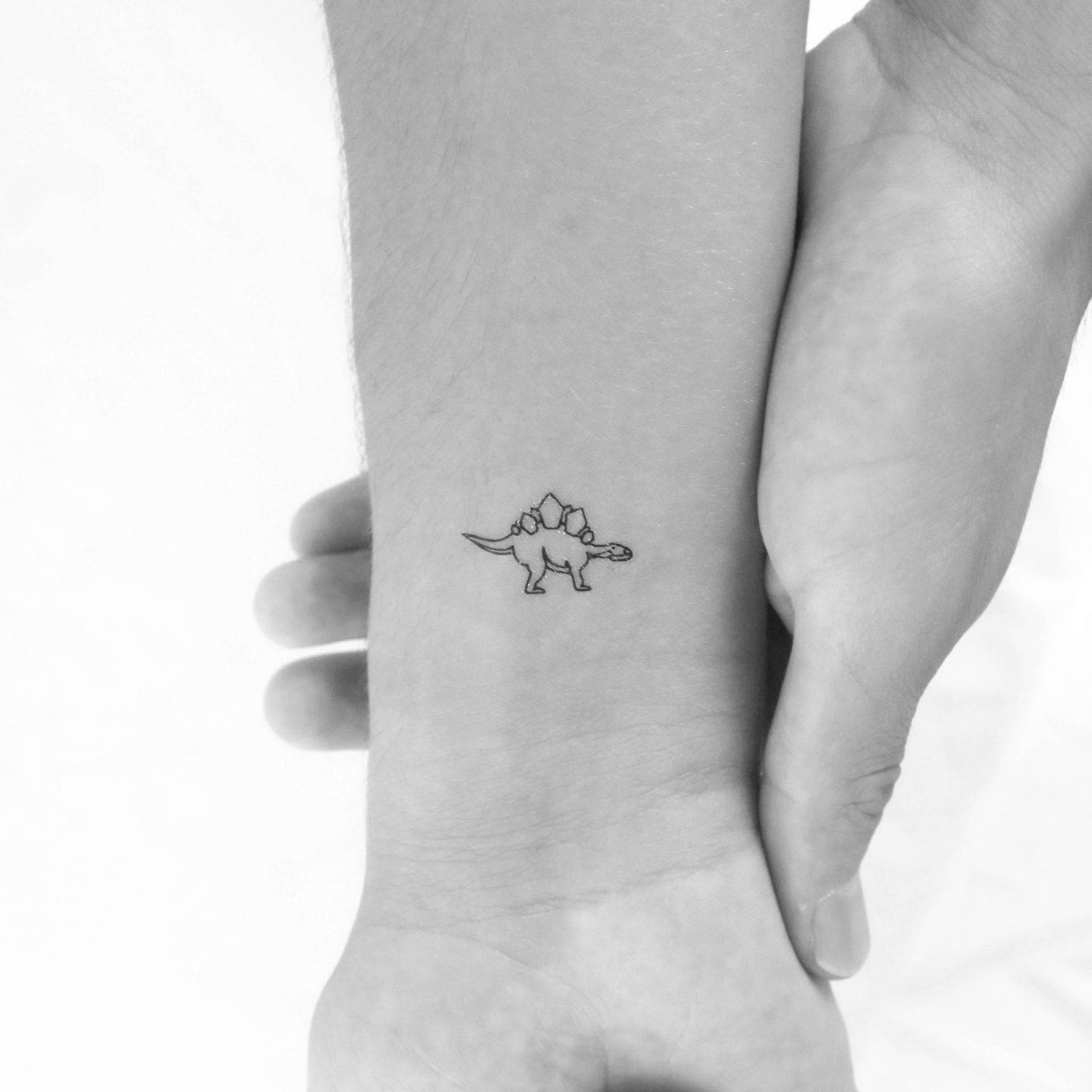 stegosaurus Dinosaurier Temporäres Tattoo | 3Er Set stegosaurus Dinosaurier Temporäres Tattoo | 3Er Set von Tatteco
