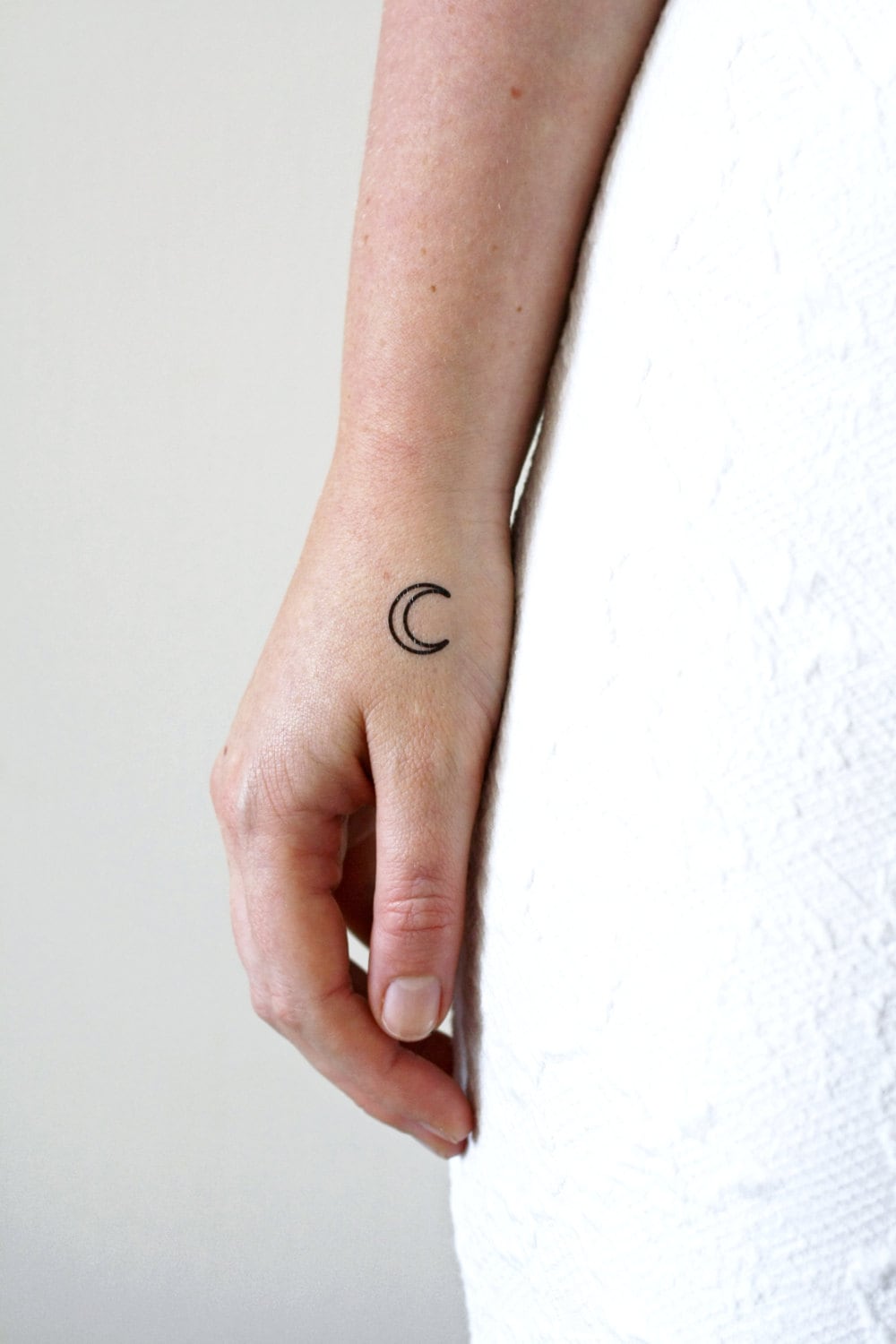 4 Kleine Temporäre Mond-Tattoos | Tattoos Mondkind Mond-Geschenkidee Boho-Tattoo Geschenk von Tattoorary
