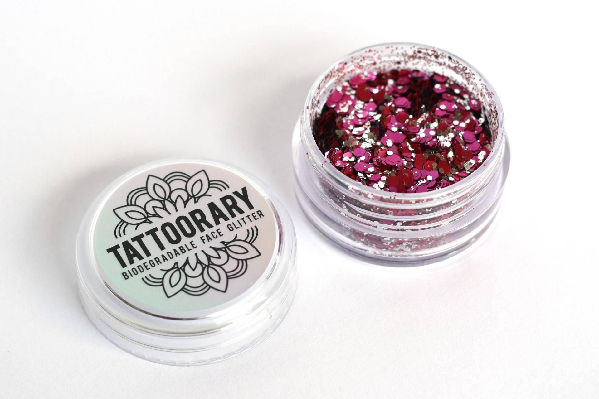 Biologisch Abbaubarer Chunky Face Glitter in "Lollipop' | Bio Mix Rosa Und Silber Biologisch Abbaubares Gesichtsglitter Kosmetisch Geeignet Für Biologisch Abbaubarer Chunky Face Glitter in "Lollipop' | Bio Mix Rosa Und Silber Biologisch Abbaubares Gesichtsglitter Kosmetisch Geeignet Für von Tattoorary