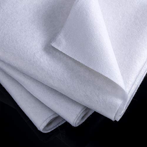 2 Stücke Schmelzbares Vlies Schnittstelle von Polyester, In-R-Form Einer Einseitig Schmelzbar Schaum Stabilisator (20 x 36 Zoll) von Tatuo