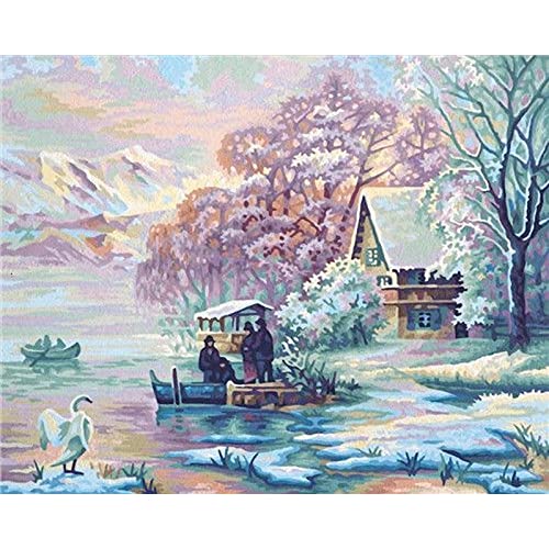 Landschaft Innen Zahlen Malerei Acrylfarben Handgemalte Landschaft Malen Nach Zahlen Wanddekoration Raumdekoration, Kein Rahmen, 50 X 70 Cm Malen Nach Zahlen Kits Für Erwachsene Anfänger, Creative D Landschaft Innen Zahlen Malerei Acrylfarben Handgemalte Landschaft Malen Nach Zahlen Wanddekoration Raumdekoration, Kein Rahmen, 50 X 70 Cm Malen Nach Zahlen Kits Für Erwachsene Anfänger, Creative D von Taxpy
