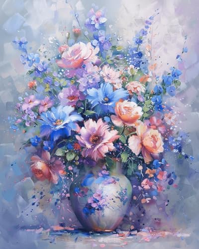 Taxpy Diy Sticken Set Blumen In Einer Vase Perlenstickerei-Sets Bunte Blumen Perlen Kreuzstich Perlenstickerei Diy Wandbehang 3D Perlen Set 30x40cm Taxpy Diy Sticken Set Blumen In Einer Vase Perlenstickerei-Sets Bunte Blumen Perlen Kreuzstich Perlenstickerei Diy Wandbehang 3D Perlen Set 30x40cm von Taxpy