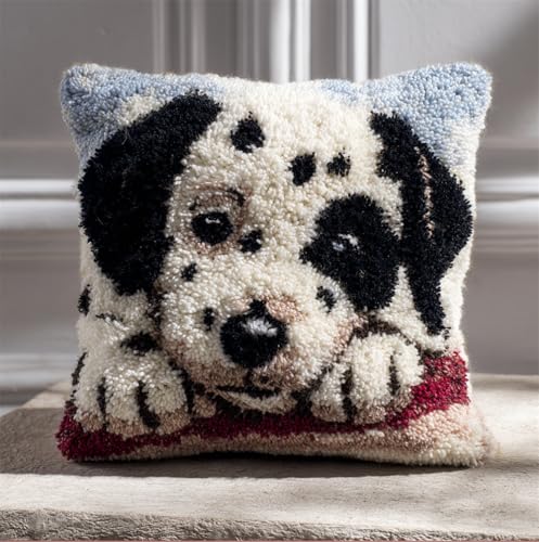 Taxpy Knüpfkissen Für Kinder Erwachsene Kleine Dalmatiner Hund Muster Deko Kissenbezug Knüpfteppich Zum Selber Knüpfen Diy Kissen Latch Hook Kit 43 X 43Cm Taxpy Knüpfkissen Für Kinder Erwachsene Kleine Dalmatiner Hund Muster Deko Kissenbezug Knüpfteppich Zum Selber Knüpfen Diy Kissen Latch Hook Kit 43 X 43Cm von Taxpy