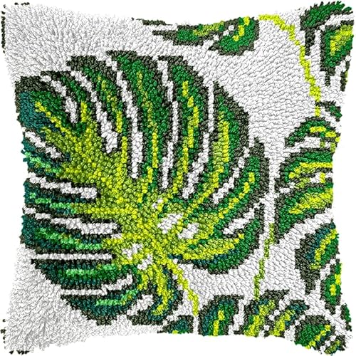 Taxpy Knüpfkissen Set mit Knüpfhaken und Toolkit zum Selber Knüpfen Kissens, DIY Kissen Dekokissen, 43x43cm Taxpy Knüpfkissen Set mit Knüpfhaken und Toolkit zum Selber Knüpfen Kissens, DIY Kissen Dekokissen, 43x43cm von Taxpy
