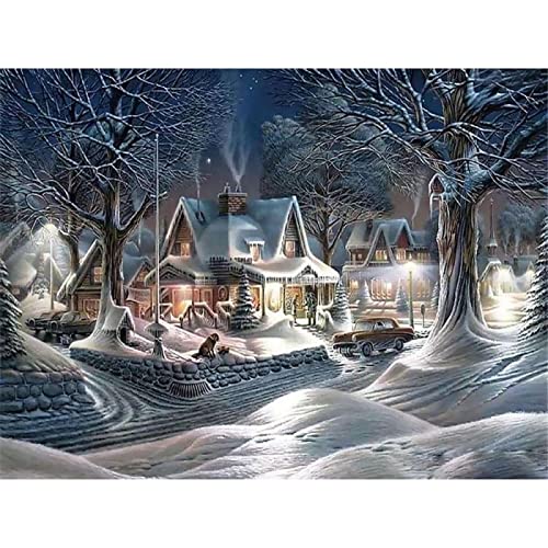 Taxpy Kreuzstich Stickpackungen Vorgedruckt Set Erwachsene, Landschaft Haus Winter Schnee Landschaft Diy 11Ct Kreuzstich Stickpackungen Handarbeit Bastelset Baumwollfaden Stickvorlagen Stickbilder Vo Taxpy Kreuzstich Stickpackungen Vorgedruckt Set Erwachsene, Landschaft Haus Winter Schnee Landschaft Diy 11Ct Kreuzstich Stickpackungen Handarbeit Bastelset Baumwollfaden Stickvorlagen Stickbilder Vo von Taxpy