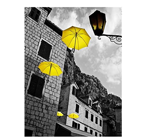 Taxpy Kreuzstich Stickpackungen Vorgedruckt Set Erwachsene, Schwarz-Weiß-Landschaft Diy 11Ct Kreuzstich-Stickpackungen Handarbeiten Bastelset Baumwollfaden Bedruckte Leinwand Stickvorlagen Stickbilde Taxpy Kreuzstich Stickpackungen Vorgedruckt Set Erwachsene, Schwarz-Weiß-Landschaft Diy 11Ct Kreuzstich-Stickpackungen Handarbeiten Bastelset Baumwollfaden Bedruckte Leinwand Stickvorlagen Stickbilde von Taxpy