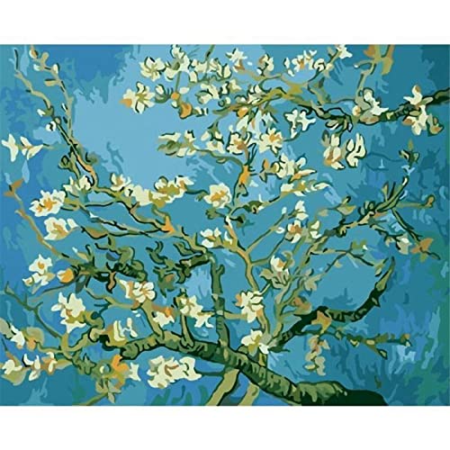 Taxpy Kreuzstich Stickpackungen Vorgedruckt Set Erwachsene, Van Gogh Landschaft Bedruckte Leinwand 11Ct Kreuzstich-Komplettset Stickerei Dmc-Fäden Handarbeit Malerei Nähen Stickvorlagen Stickbilder V von Taxpy