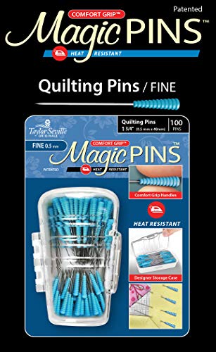 Taylor Seville Originals - Taylor Seville Originals Komfort Griff Hitze Beständig Bußgeld (0.5 x 48mm) Quilten Magic Pins - 100 Stücke Taylor Seville Originals - Taylor Seville Originals Komfort Griff Hitze Beständig Bußgeld (0.5 x 48mm) Quilten Magic Pins - 100 Stücke von Taylor Seville