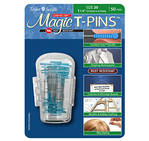 Taylor Seville Magic T-Pins-Size 20 50/Pkg von Taylor Seville