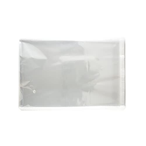 100 Stück Groß ( 35cm x 45cm + 4cm Deckel) Cellophan Taschen Cellophantüte Selbstklebende Dichtung Saures Tasche OPP Kunststoff Tasche von TAYLORHE