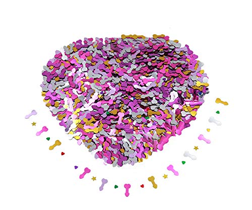Tischkonfetti für Junggesellinnenabschied, 45 g, Dekoration in Rosa und Gold für EVJF, Brautparty, Hochzeitszubehör und Abendveranstaltungen mit Mädchen Tischkonfetti für Junggesellinnenabschied, 45 g, Dekoration in Rosa und Gold für EVJF, Brautparty, Hochzeitszubehör und Abendveranstaltungen mit Mädchen von Tbay