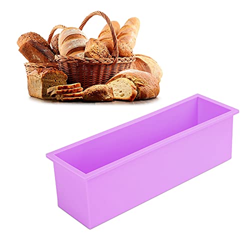 1200 Ml Drei Farben, Rechteck Silikonseife DIY Formform Form Nichtstäbe Machen Einfach zu Boxen Werkzeughimmelblau (#3) von Tbest