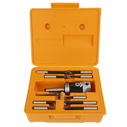 2 Zoll Bohrkopf S 1 Satz Fräsmaschinenzubehör Mt2 M10 F1-12 50 Mm Bohrkopf mit 9 Stück 12 Mm Bohrstangen 2 Zoll Bohrkopf S 1 Satz Fräsmaschinenzubehör Mt2 M10 F1-12 50 Mm Bohrkopf mit 9 Stück 12 Mm Bohrstangen von Tbest