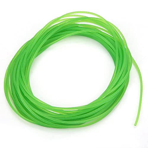 Hochleistungs -Urethan -Runde, Raues Oberflächengrün -PU -Polyurethangürtel für Gürtel o Ringantriebsgetriebe 6 Mm 10 M (#1) von Tbest