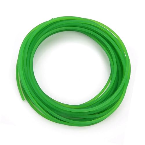 Hochleistungs -Urethan -Runde, Raues Oberflächengrün -PU -Polyurethangürtel für Gürtel o Ringantriebsgetriebe 6 Mm 10 M (#5) von Tbest