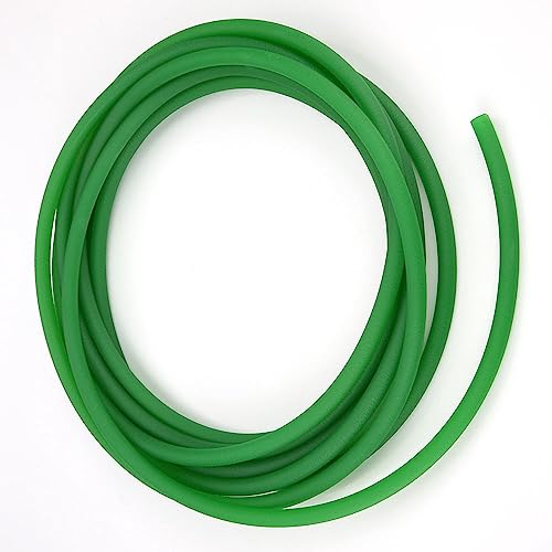 Hochleistungs -Urethan -Runde, Raues Oberflächengrün -PU -Polyurethangürtel für Gürtel o Ringantriebsgetriebe 6 Mm 10 M (#6) von Tbest