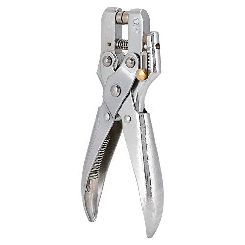Multifunktions-Pu-Zange, Silber 60# Stahl, Galvanisiertes Ösen-Loch-Puing-Werkzeug, Lochzange, Leder-Lochstanze, Ösenlochstanze, Lederstanzer, Lochzange Multifunktions-Pu-Zange, Silber 60# Stahl, Galvanisiertes Ösen-Loch-Puing-Werkzeug, Lochzange, Leder-Lochstanze, Ösenlochstanze, Lederstanzer, Lochzange von Tbest