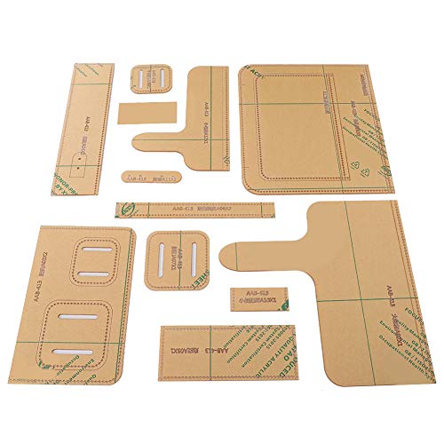 TBEST SCHOOL CLIES 2PCS Schulter Ba Ylic Teplat Leder Paern Hand -adin Din Ft Lagen und Schulische Lagen von Tbest