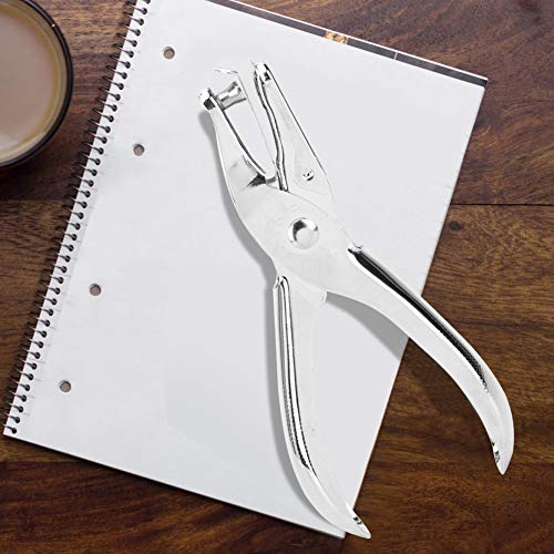 Tbest 3pcs Edelstahl 6 Mm Ein Loch Puncher, Handpapierstempel, Hochleistungsstanzzange für Büroversorgungen Tbest 3pcs Edelstahl 6 Mm Ein Loch Puncher, Handpapierstempel, Hochleistungsstanzzange für Büroversorgungen von Tbest