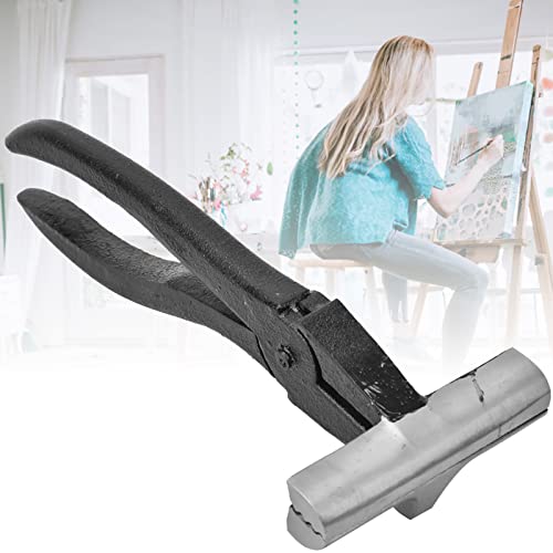 Tbest Gestreckte Leinwand mit Haltbarer Gusseisenölzange für Künstler Schwarzer Griff für Farbe Tbest Gestreckte Leinwand mit Haltbarer Gusseisenölzange für Künstler Schwarzer Griff für Farbe von Tbest