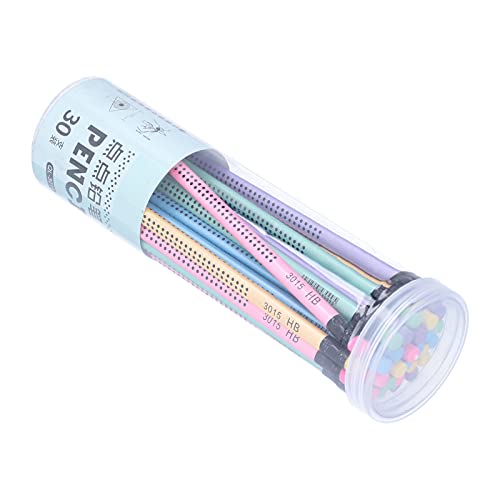 Tbest HB Pencil Smooth Writing Non-Slip Multi-Color mit Radiergummi, 30pcs Künstler, die Malvorlagen Skizzieren Tbest HB Pencil Smooth Writing Non-Slip Multi-Color mit Radiergummi, 30pcs Künstler, die Malvorlagen Skizzieren von Tbest