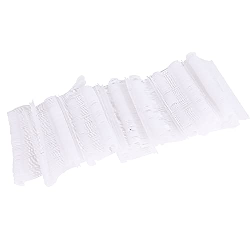 Tbest Kleidung Widder Preis Eling Preis El Schuhe El Befestigung, 1000 PCS PP Plastik Transparent/schwarzer Hook Kleidung Schuhe Aries (35 mm) von Tbest