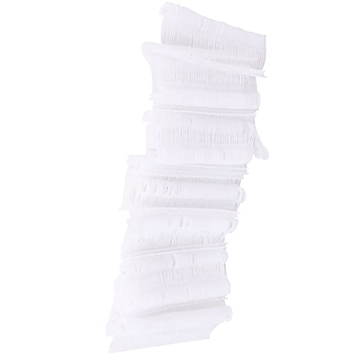 Tbest Kleidung Widder Preis Eling Preis El Schuhe El Befestigung, 1000 PCS PP Plastik Transparent/schwarzer Hook Kleidung Schuhe Aries (50MM) von Tbest
