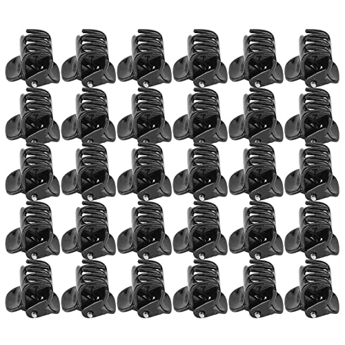Tbest Kleiner Klauenclip Süßes Schönes Design 100pcs für Party, Tägliches Leben, Schwarzer Plastik Tbest Kleiner Klauenclip Süßes Schönes Design 100pcs für Party, Tägliches Leben, Schwarzer Plastik von Tbest