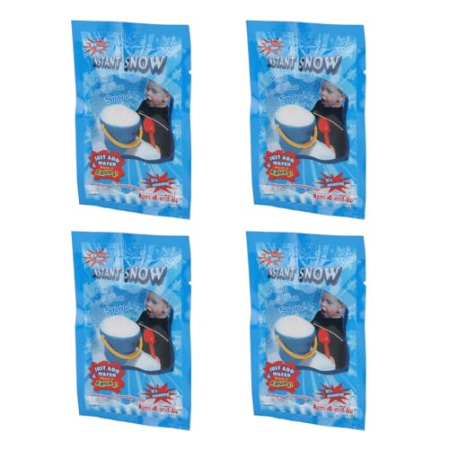 Tbest Künstliche Schneepulver Sichere Flauschige Simulation Winterdekoration 20pcs Fälschung für Feiertagsparty -Versorgung von Tbest