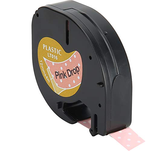 Tbest Nettes Drucketikettband mit Tropfen, Thermalpapierband für die Etikettierungsmaschine, Kompatibel mit Label, 12 Mm Größe Tbest Nettes Drucketikettband mit Tropfen, Thermalpapierband für die Etikettierungsmaschine, Kompatibel mit Label, 12 Mm Größe von Tbest