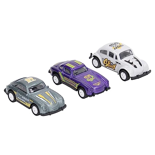 Tbest Pull Back Car Set Sturdy Zink Alloy High Simulation Lifelike Model Toy für Im Alter von Mehr Als 3 Jahren von Tbest