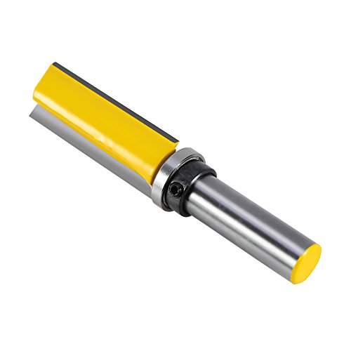 Top Bearing Flush Trim Bit Router Musterfräser Schlitzschneider Holzbearbeitungswerkzeug Flush Trim Router Bit, Flush Trim Router Bit 1/4 Shank, Top Bearing Fräser 2, 2 Länge Top Bearing Flush Trim Bit Router Musterfräser Schlitzschneider Holzbearbeitungswerkzeug Flush Trim Router Bit, Flush Trim Router Bit 1/4 Shank, Top Bearing Fräser 2, 2 Länge von Tbest
