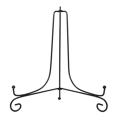 Tellerständer,10-Zoll-Plattenständer,Kochbuchständer Für Die Küche,Bilderständer,Plattenständer Für Sehr Große Teller,1 Stück,10,2 cm,Eisen-Staffelei,Klassischer Ausstellungsstand von Tbest