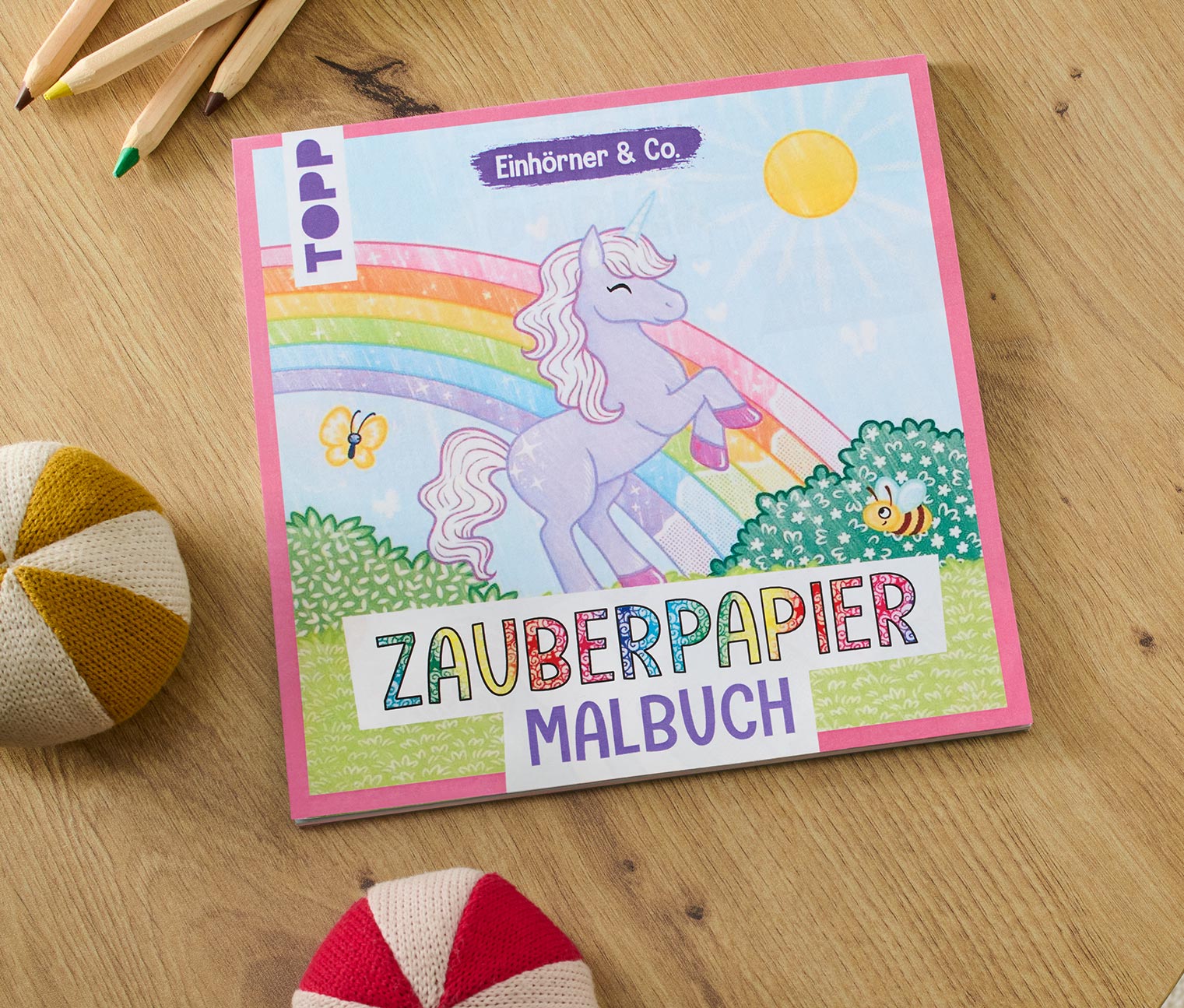 Tchibo - Buch: »Zauberpapier Malbuch ‒ Einhörner & Co.« von Tchibo