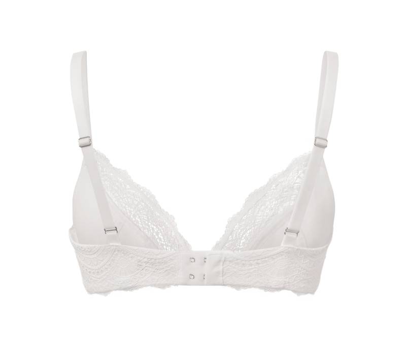 Tchibo - Bügel-BH mit Spitze - Damen - Gr. 85C - weiß von Tchibo